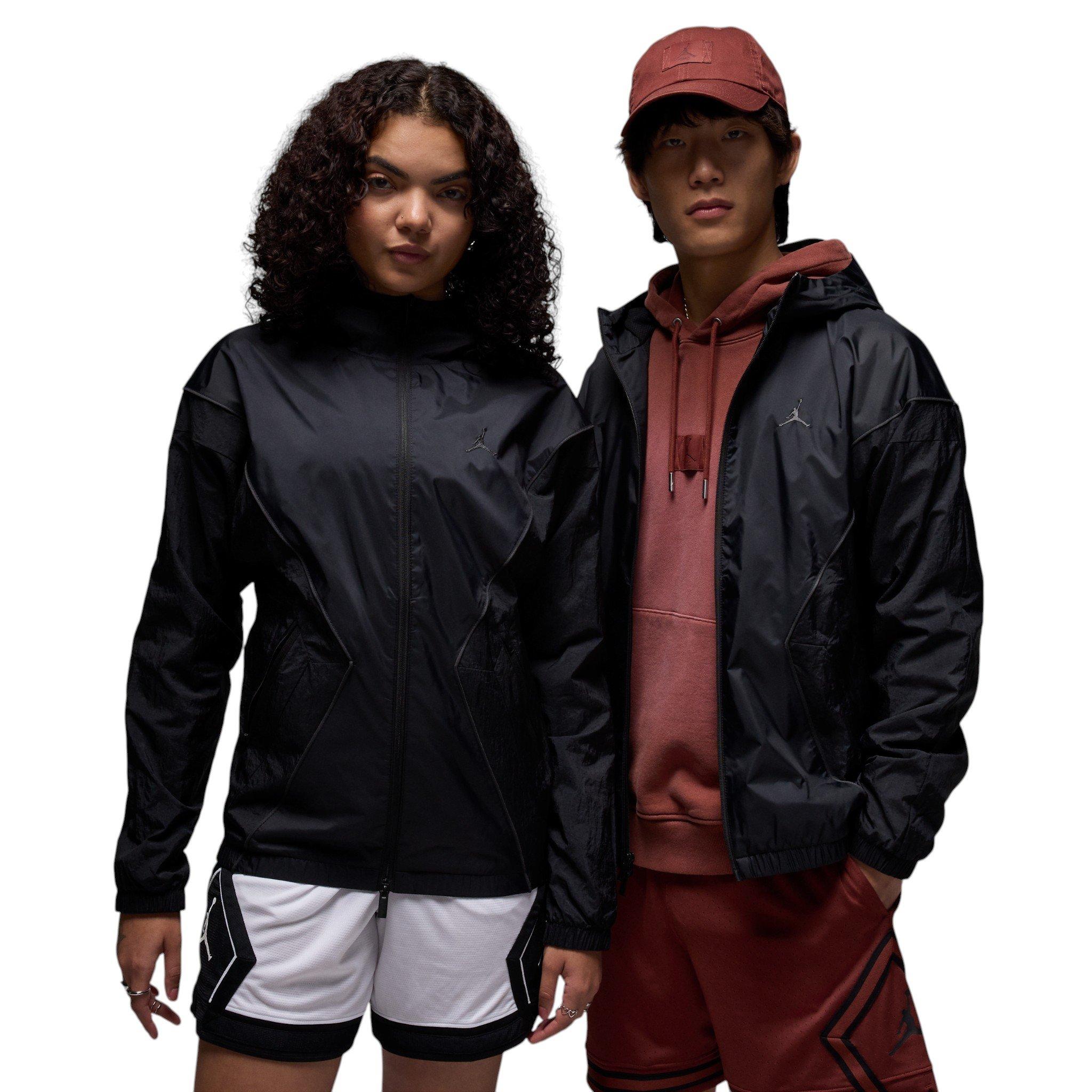 Jordan Men's Brooklyn Hooded Draft Jacket - Black - BLACK